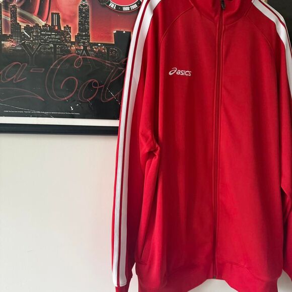 Asics Striped Track Jacket - Picture 5 of 6